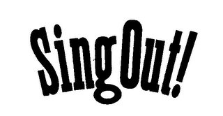 SING OUT! logo