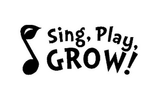 SING, PLAY, GROW! logo