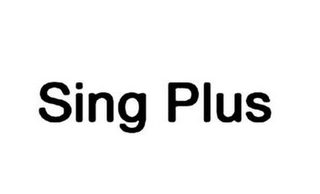 SING PLUS logo