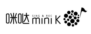 SING & REC MINI K logo