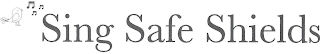 SING SAFE SHIELDS logo