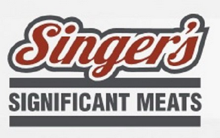 SINGER'S SIGNIFICANT MEATS logo