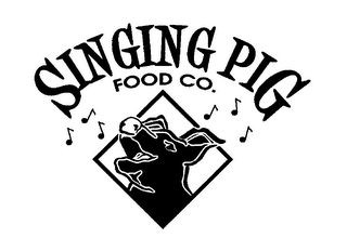 SINGING PIG FOOD CO. logo