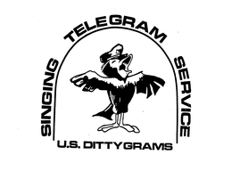 SINGING TELEGRAM SERVICE U.S. DITTY GRAMS logo