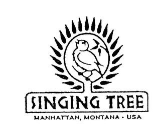 SINGING TREE MANHATTAN, MONTANA-USA logo