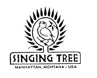 SINGING TREE MANHATTAN, MONTANA-USA logo