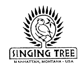 SINGING TREE MANHATTAN, MONTANA-USA logo