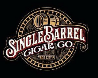 SINGLE BARREL CIGAR CO. YBOR CITY, FL logo
