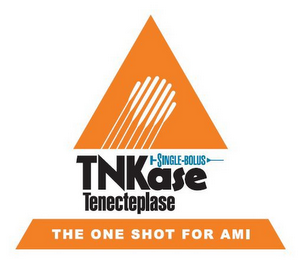 SINGLE BOLUS TNKASE TENECTEPLASE THE ONE SHOT FOR AMI logo