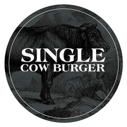 SINGLE COW BURGER logo