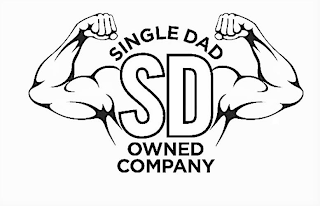 SINGLE DAD SD OWNED COMPANY logo