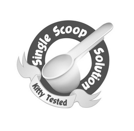 SINGLE SCOOP SOLUTION KITTY TESTED logo