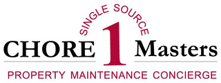 SINGLE SOURCE CHORE 1 MASTERS PROPERTY MAINTENANCE CONCIERGE logo