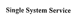 SINGLE SYSTEM SERVICE logo