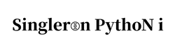 SINGLERON PYTHON I logo
