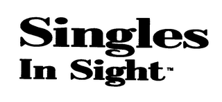 SINGLES IN SIGHT logo