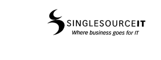 SINGLESOURCEIT WHERE BUSINESS GOES FOR IT logo