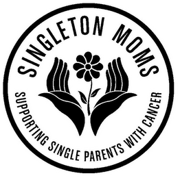 SINGLETON MOMS SUPPORTING SINGLE PARENTS WITH CANCER logo