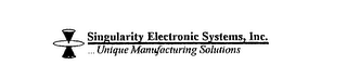 SINGULARITY ELECTRONIC SYSTEMS, INC. ...UNIQUE MANUFACTURING SOLUTIONS logo