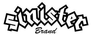 SINISTER BRAND logo