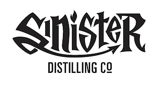 SINISTER DISTILLING CO logo