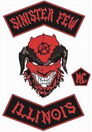 SINISTER FEW MC logo