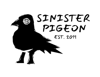 SINISTER PIGEON EST. 2019 logo