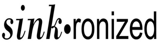 SINK RONIZED logo