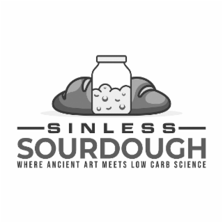 SINLESS SOURDOUGH WHERE ANCIENT ART MEETS LOW CARB SCIENCE logo