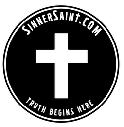 SINNERSAINT.COM TRUTH BEGINS HERE logo