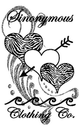SINONYMOUS CLOTHING CO. logo