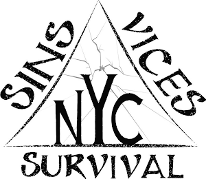 SINS VICES SURVIVAL NYC logo