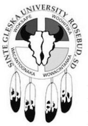 SINTE GLESKA UNIVERSITY ROSEBUD, SD WACANTOGNAKA WOKSAPE WOOHITIKA WOWACINTANKA logo
