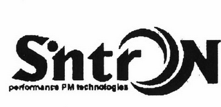 SINTRON PERFORMANCE P M TECHNOLOGIES logo