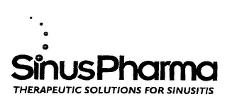 SINUSPHARMA THERAPEUTIC SOLUTIONS FOR SINUSITIS logo