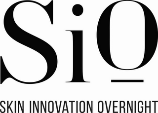 SIO SKIN INNOVATION OVERNIGHT logo