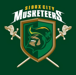 SIOUX CITY MUSKETEERS logo