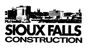 SIOUX FALLS CONSTRUCTION logo