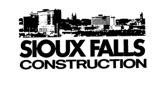SIOUX FALLS CONSTRUCTION logo