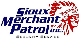SIOUX MERCHANT PATROL INC. SECURITY SERVICE logo