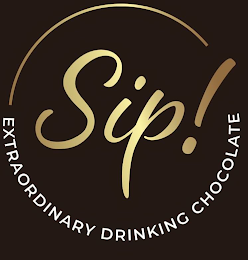 SIP! EXTRAORDINARY DRINKING CHOCOLATE logo