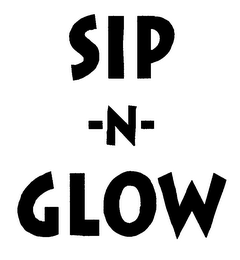 SIP -N- GLOW logo