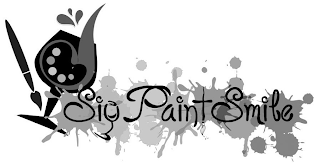 SIP PAINT SMILE logo