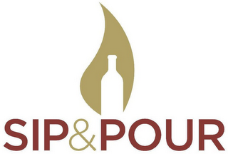 SIP & POUR logo