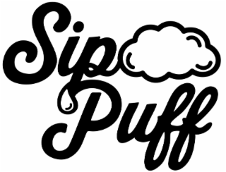 SIP PUFF , SIPPUFF, SIP&PUFF logo