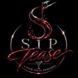 SIP TEASE A POUR YOU'LL REMEMBER logo