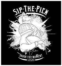 SIP THE PICK 28 2 MARLIN JACKSON SAVOR THE MOMENT 1/21/07 logo