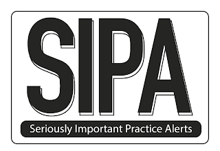 SIPA SERIOUSLY IMPORTANT PRACTICE ALERTS logo