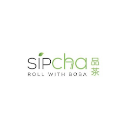SIPCHA ROLL WITH BOBA logo