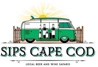 SIPS CAPE COD LOCAL BEER AND WINE SAFARIS logo